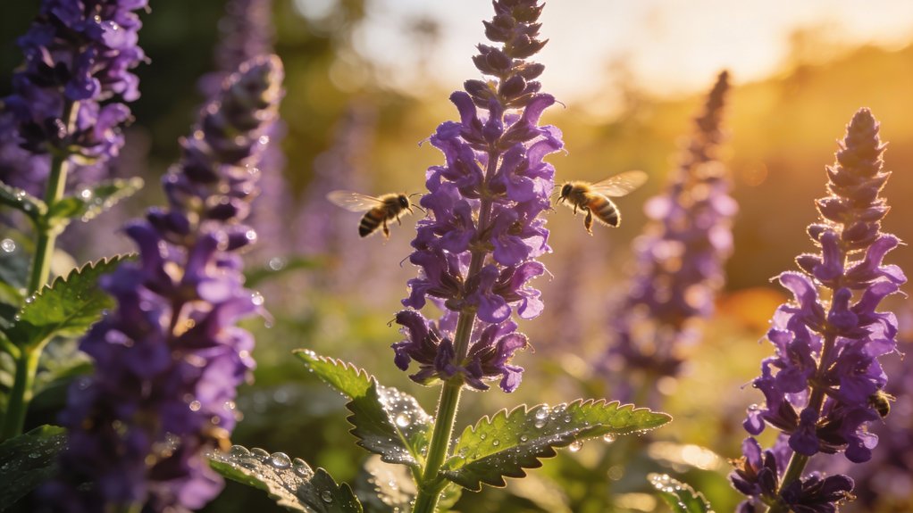 colorful pollinator friendly perennials