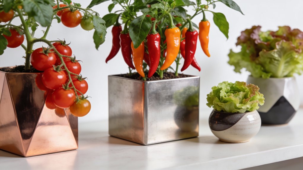 compact edible gardening trends