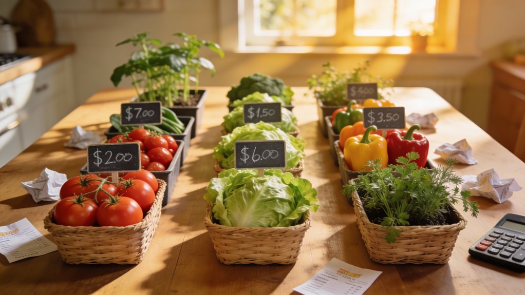 container gardening savings breakdown