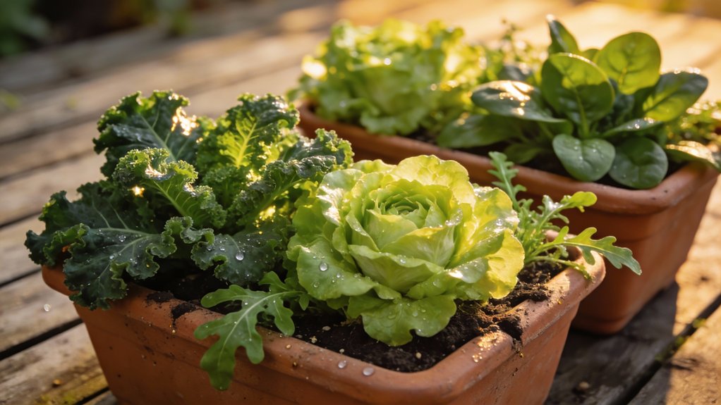 fast growing leafy greens