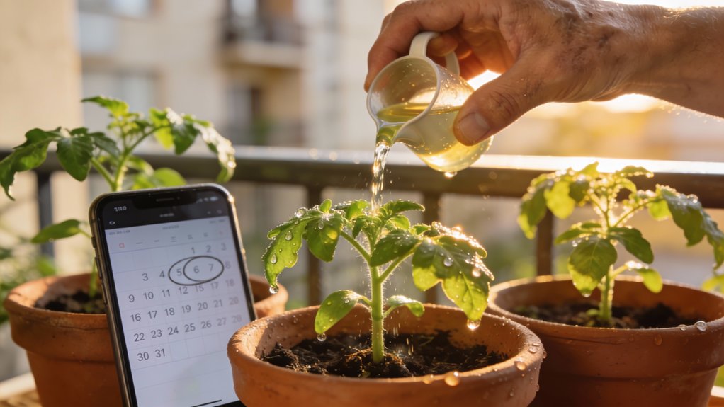 feed plants every 2 3 weeks