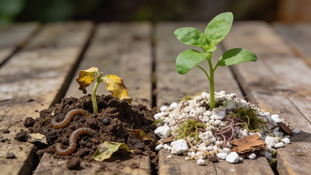 improper soil causes plant distress