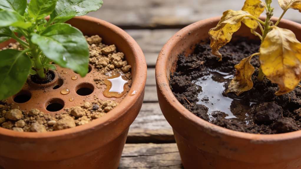 proper drainage prevents rot