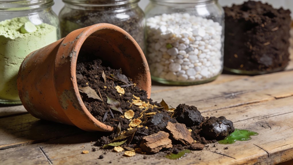 reuse potting mix safely