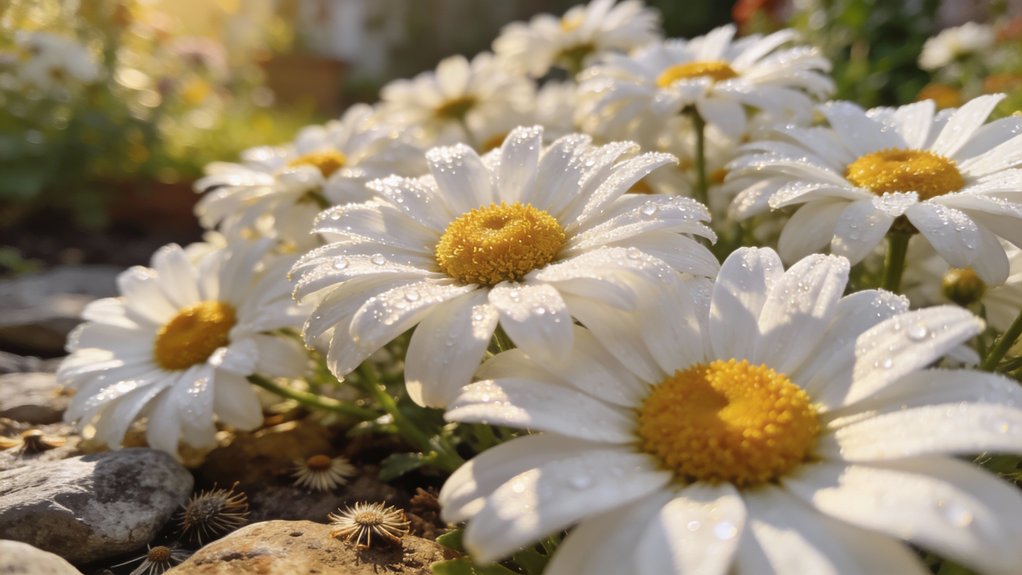 self seeding perennial cottage flowers