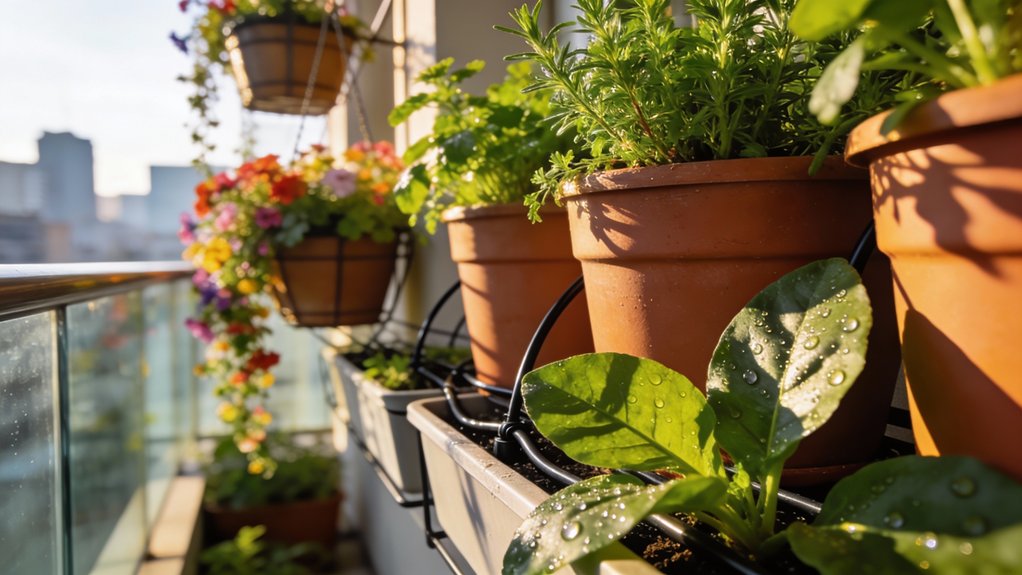 year round balcony plant care